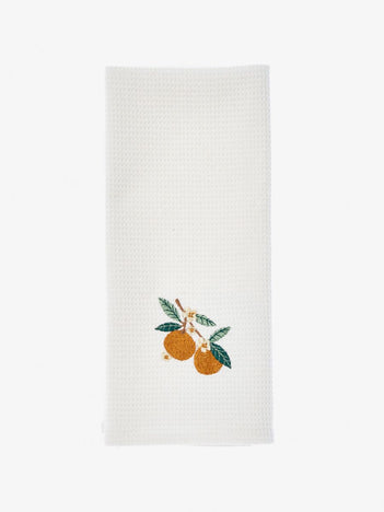 Orange Orchard Cotton Tea Towel