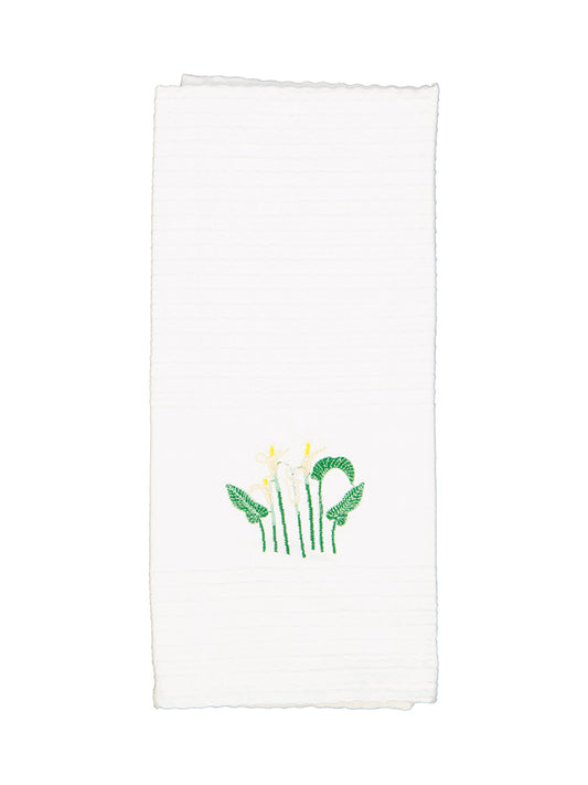 Arum Lily Tea Towel
