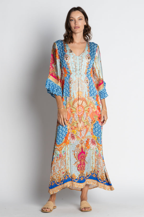 Le Sereno Dress in Ocean