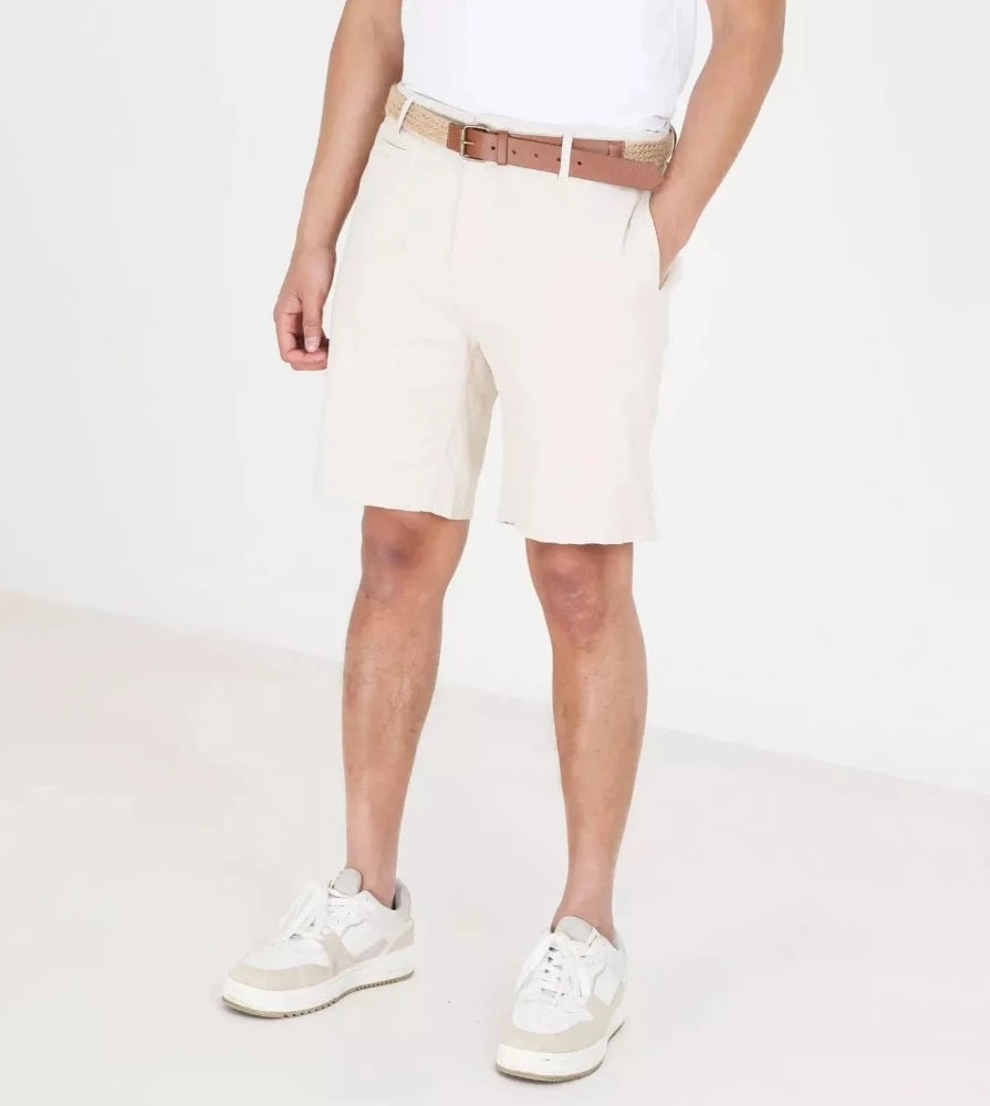 Dolan Slim Fit Linen/Cotton Chino Shorts