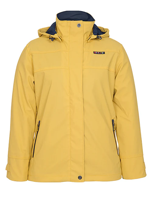 Málaga Rain Jacket in Yellow