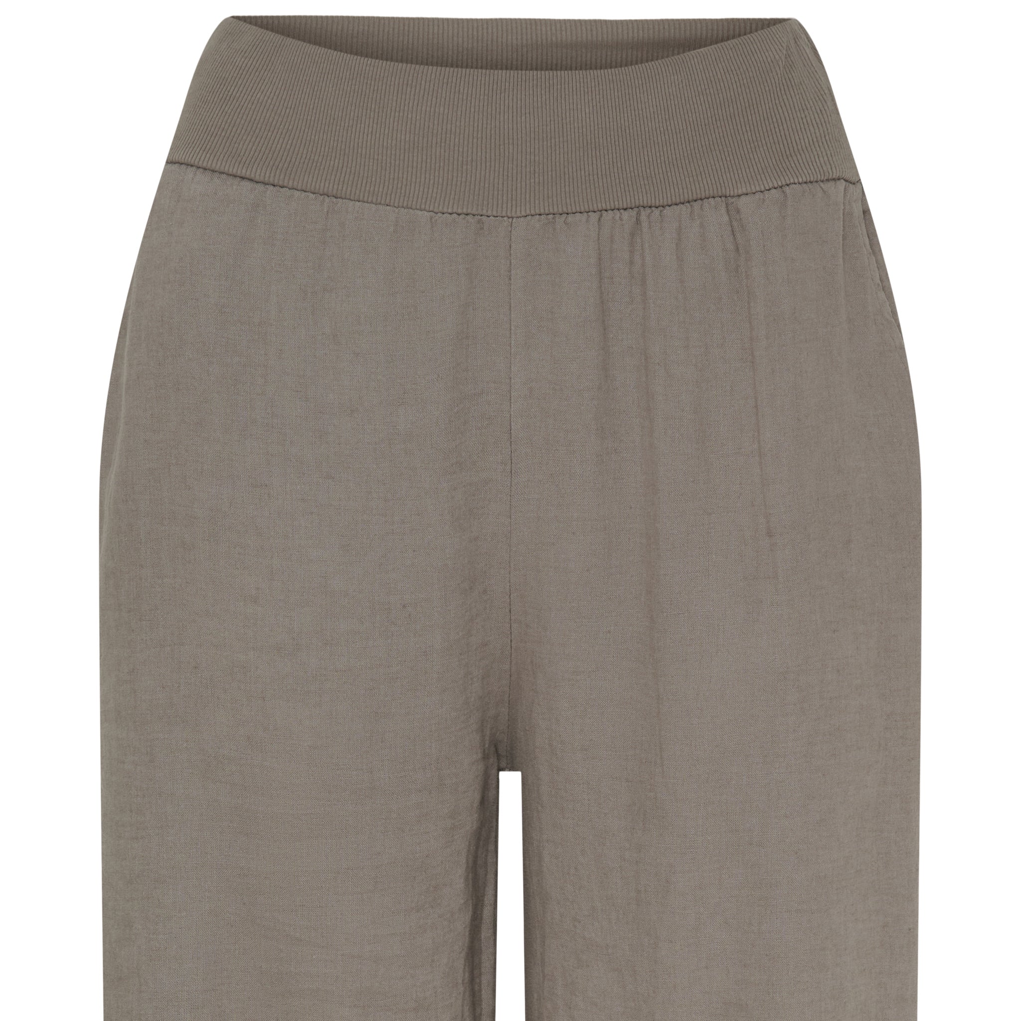Anette Linen Pants in Fango