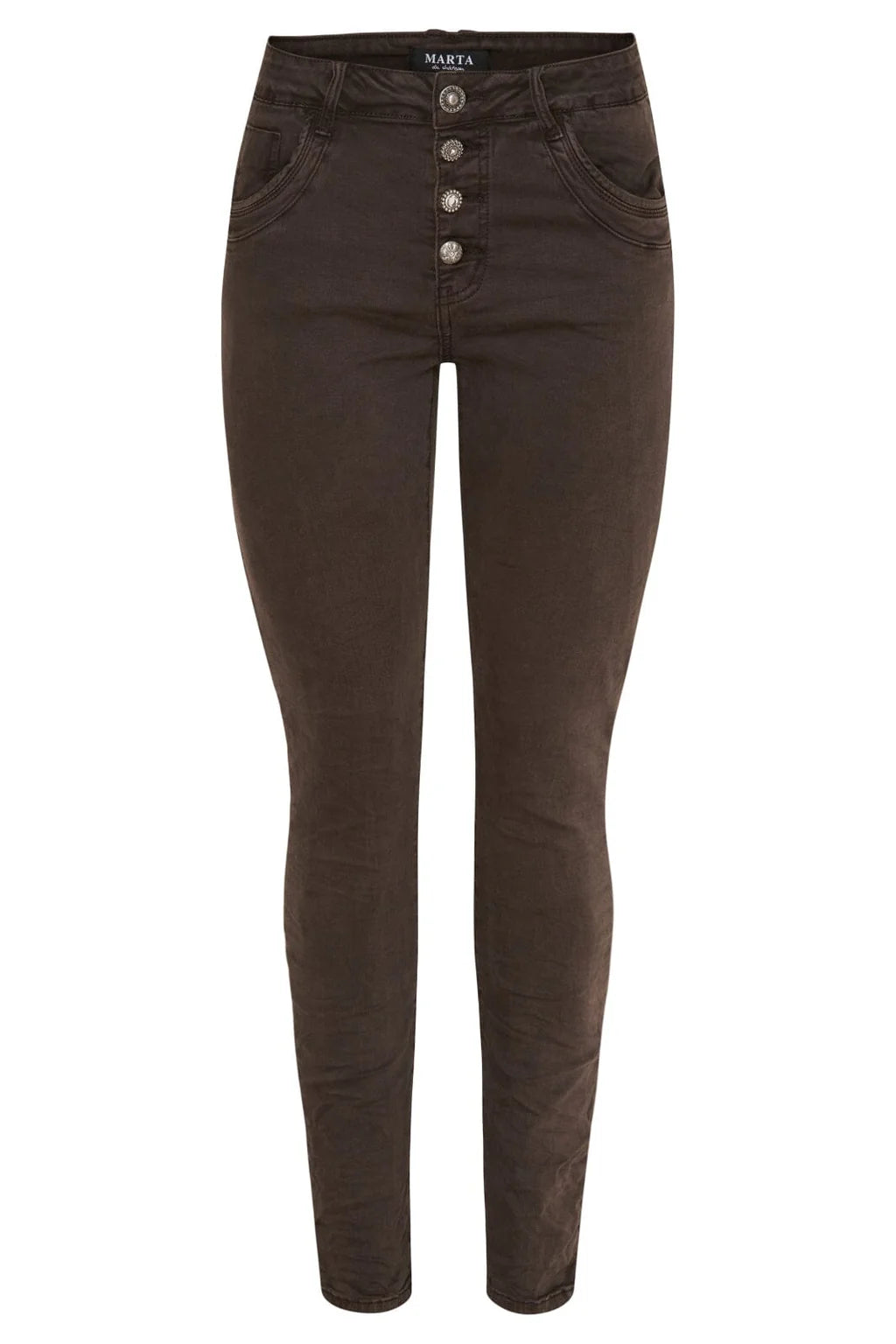 Betty Stretch Jeans in Camel