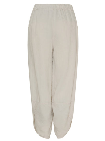 Maud Linen Pants in Sabbia