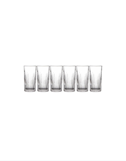 Set of 6 Empire Highball Glasses