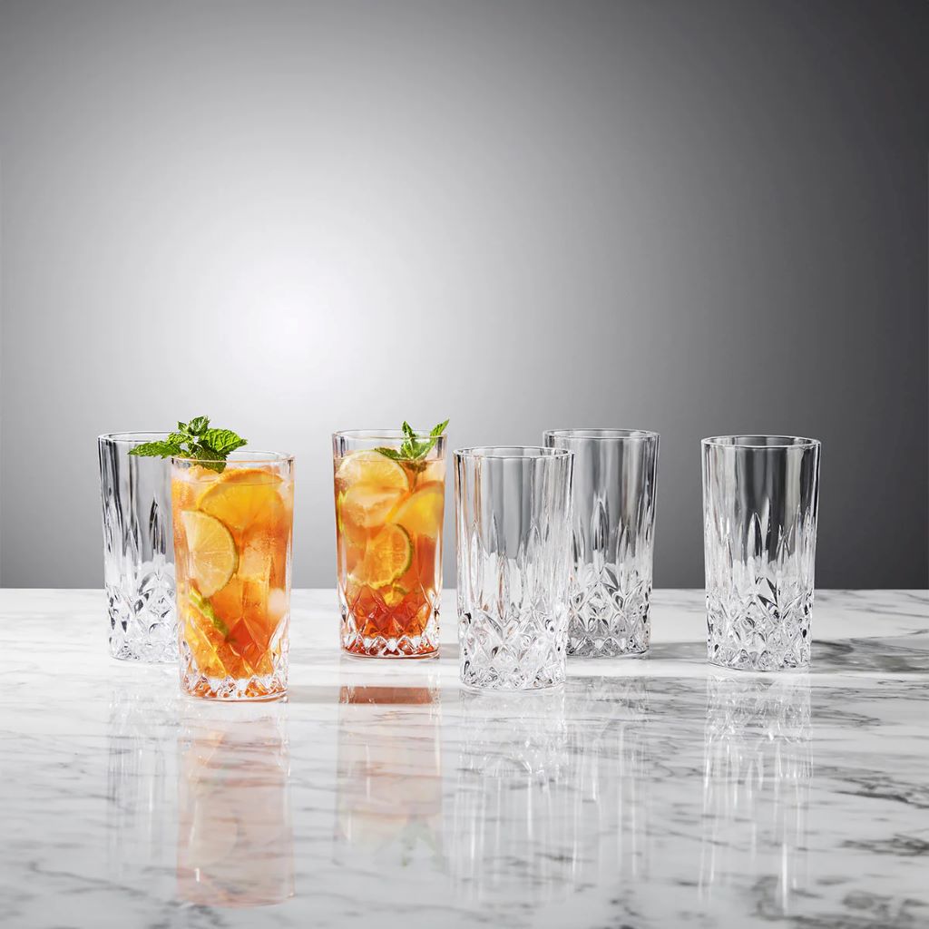 Set of 6 Antrim Highball Glasses