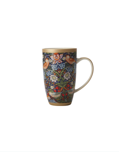 Strawberry Thief Coupe Mug - William Morris Collection