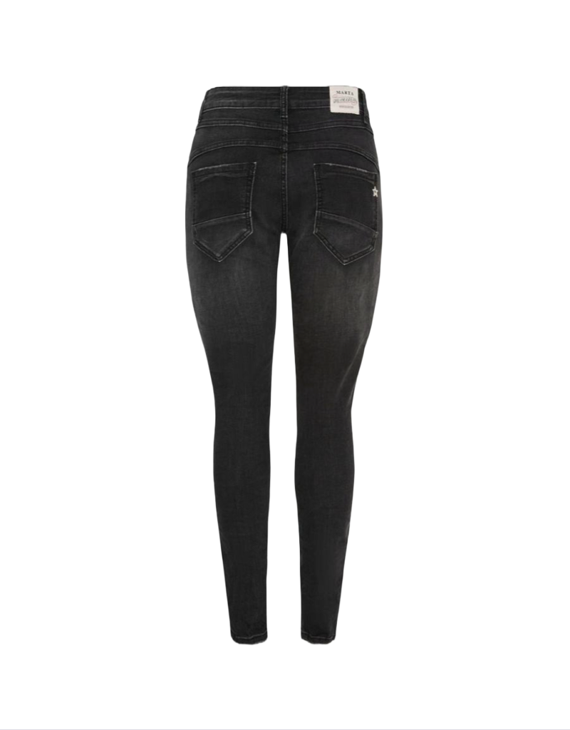 Mette Stretch Jeans in Charcoal