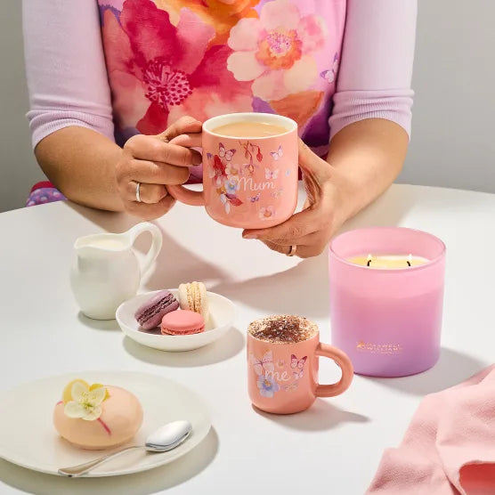 Camilla Mum & Me Mug Set in Apricot