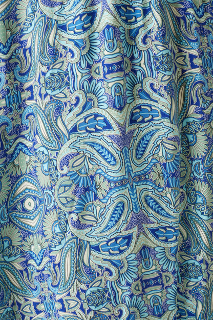 Paisley Printed Maxi Dress