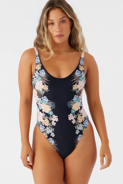 North Shore Tropical Swimsuit in Black