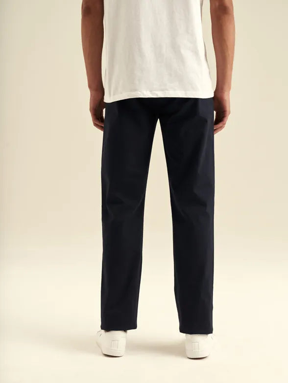 Milan Straight Leg Chino in Navy