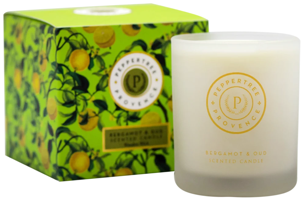 Provence Bergamot & Oud Wooden Wick Candle