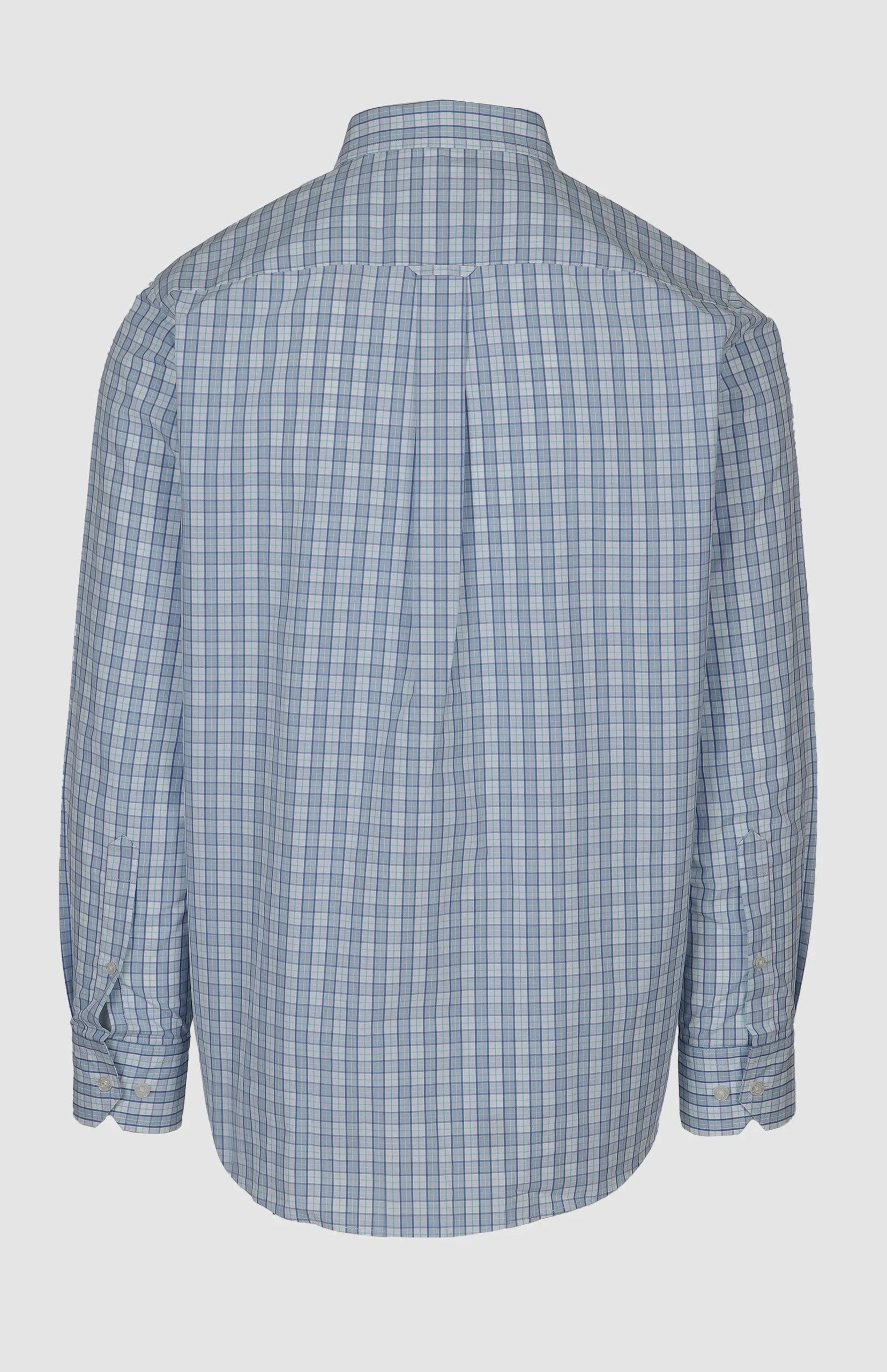 Gilbert Check Classic Shirt in Blue