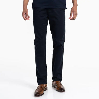 Jorge Tailored Fit Chino's in Navy