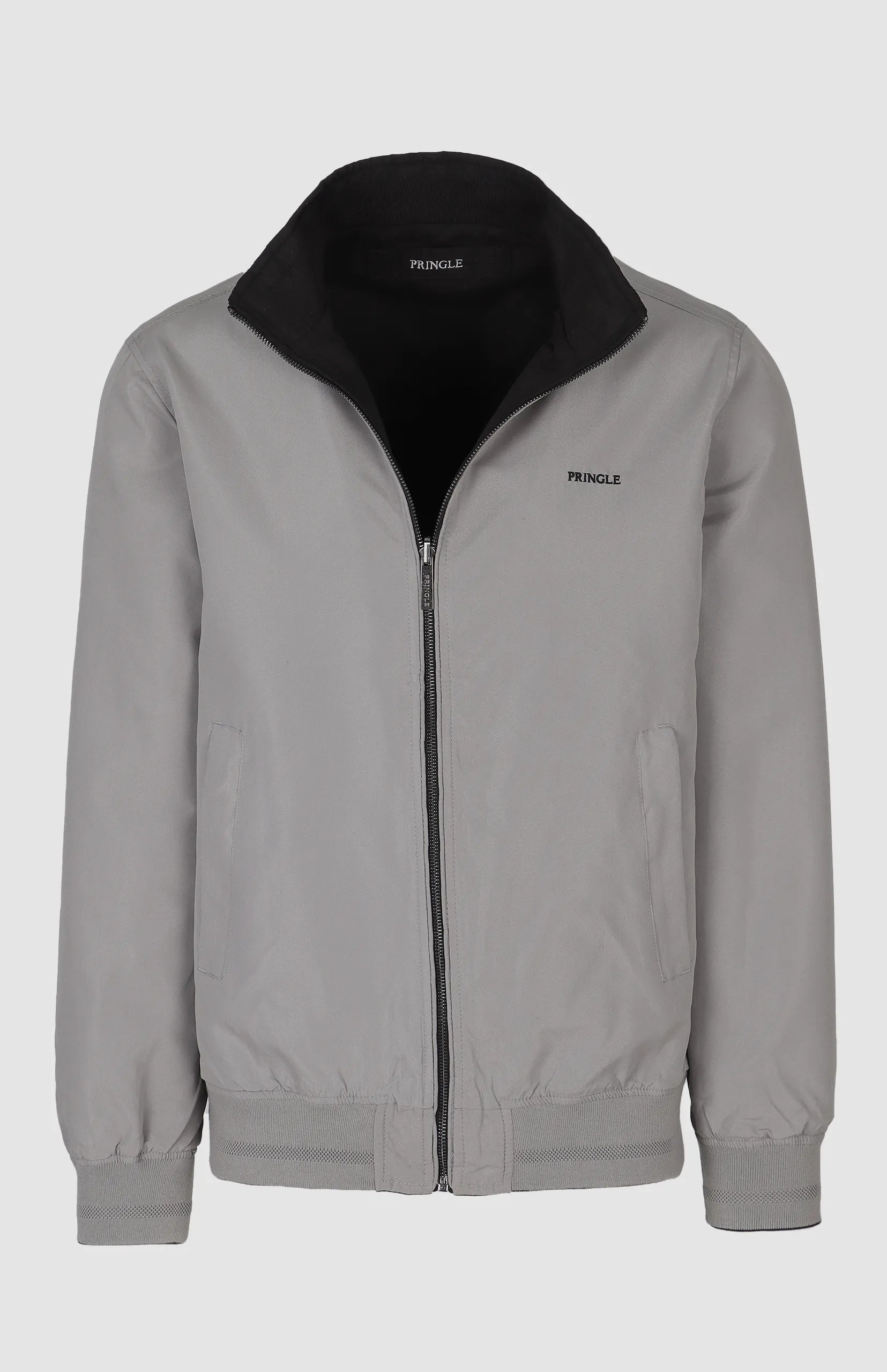 Larry Reversible Jacket in Black / Grey