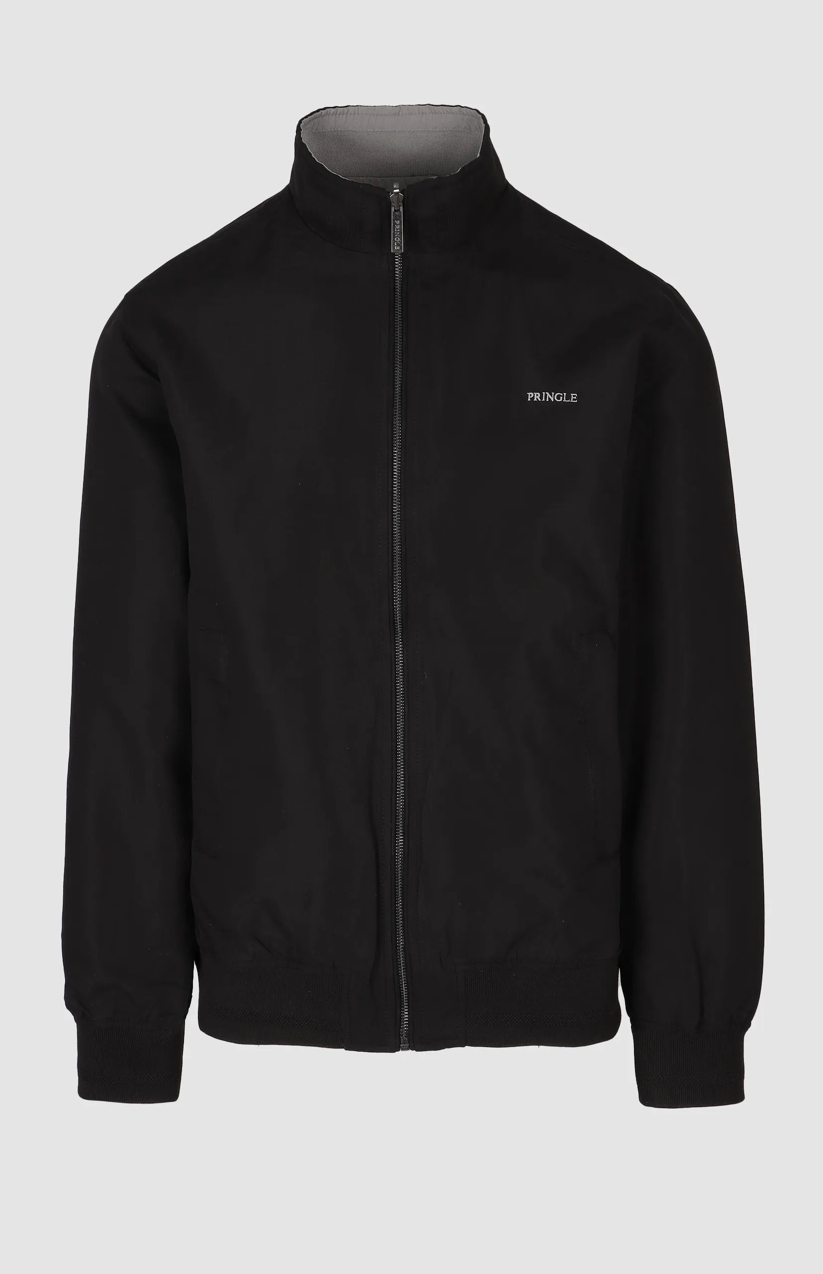 Larry Reversible Jacket in Black / Grey