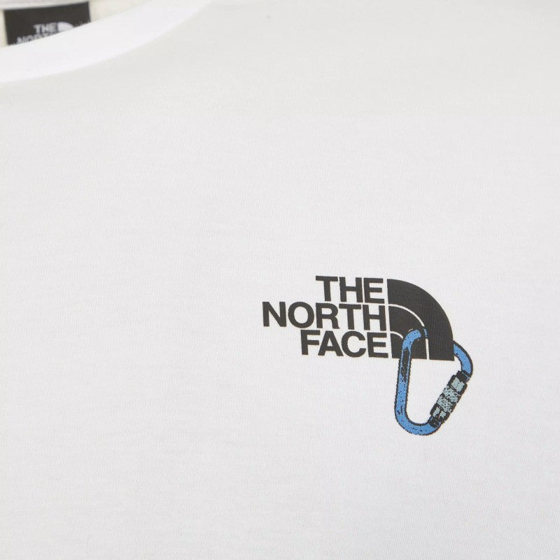Carabiner Relaxed Tee in TNF White