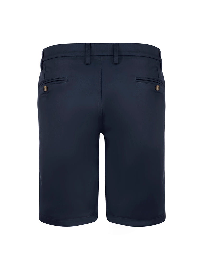 Essential Slim Stretch Chino Short in Navy