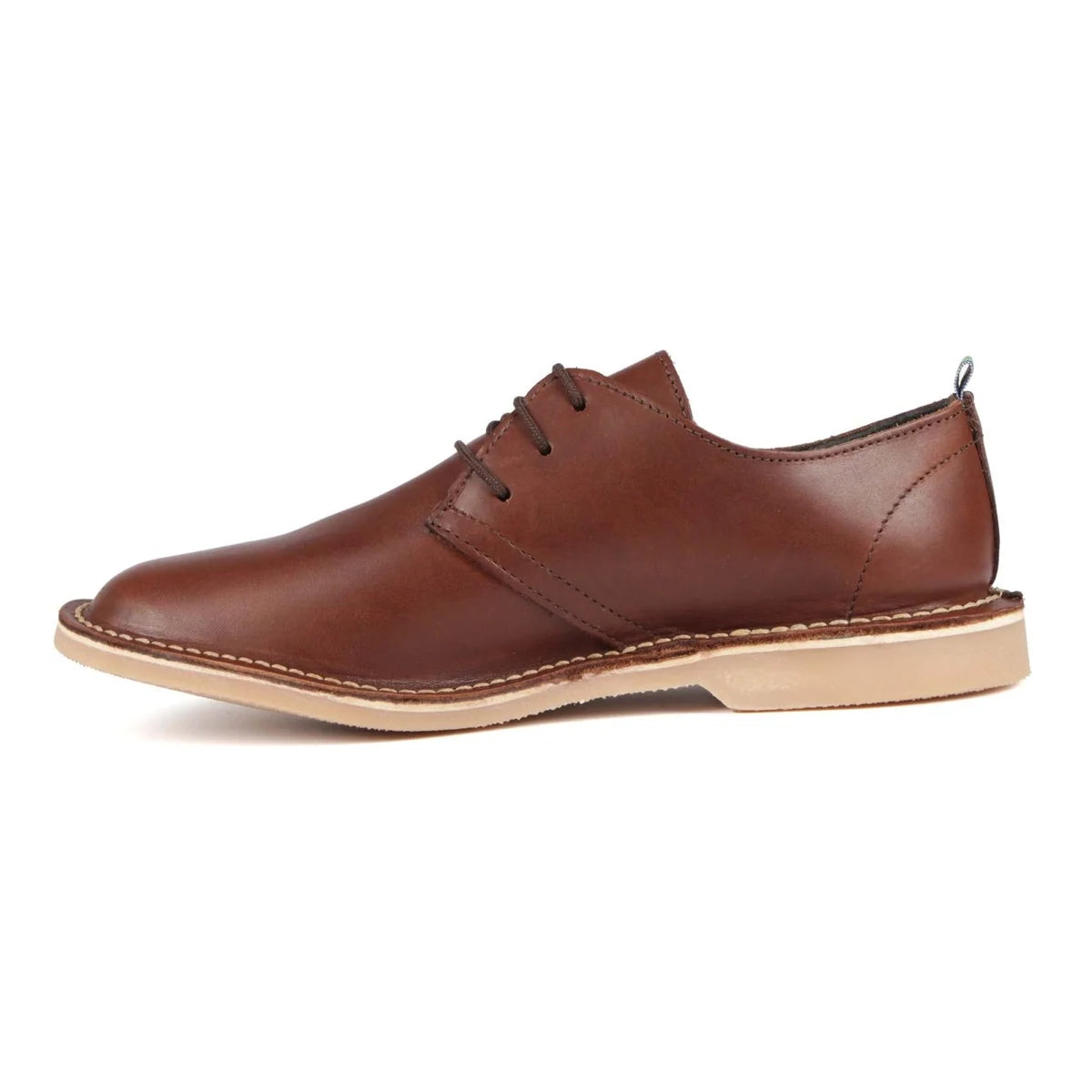 Rambler Premium Leather Shoe in Pitstop Brown