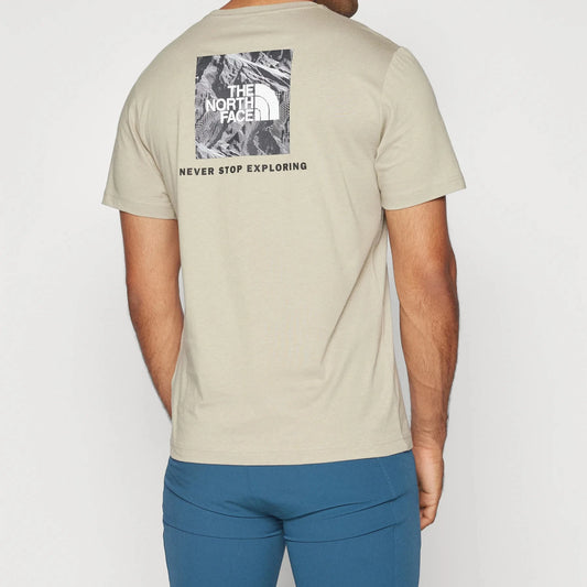 Redbox Graphic Infill SS Tee in Clay Grey