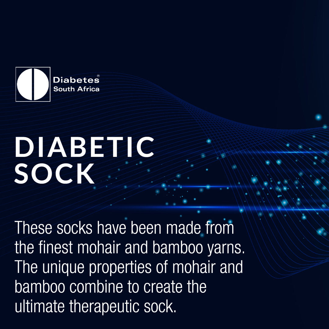Mohair Ribbed Diabetic Socks
