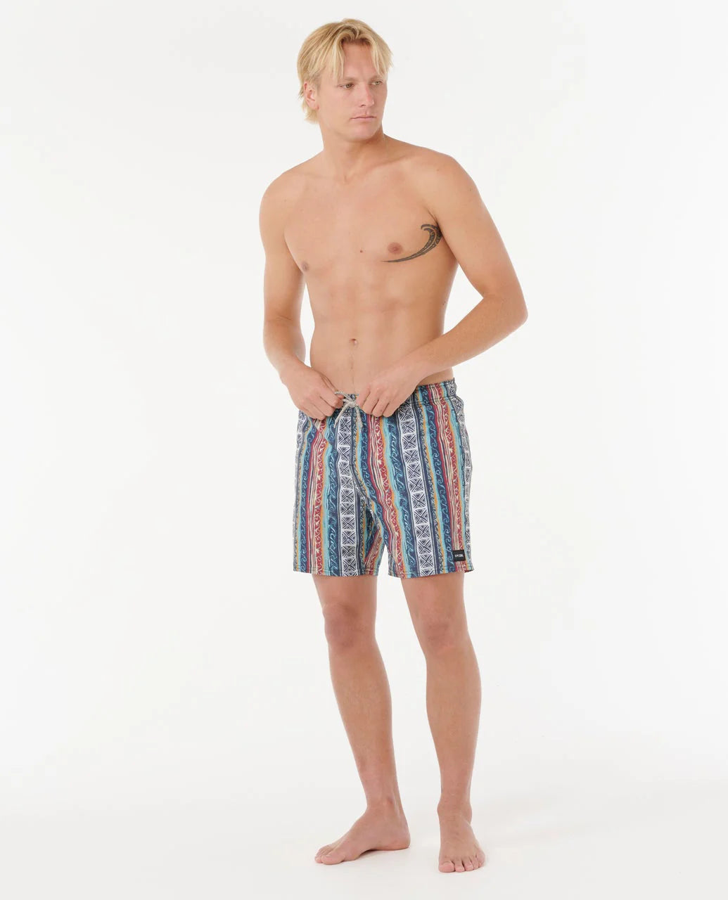 Horizon Volley Board Short in Bluestone