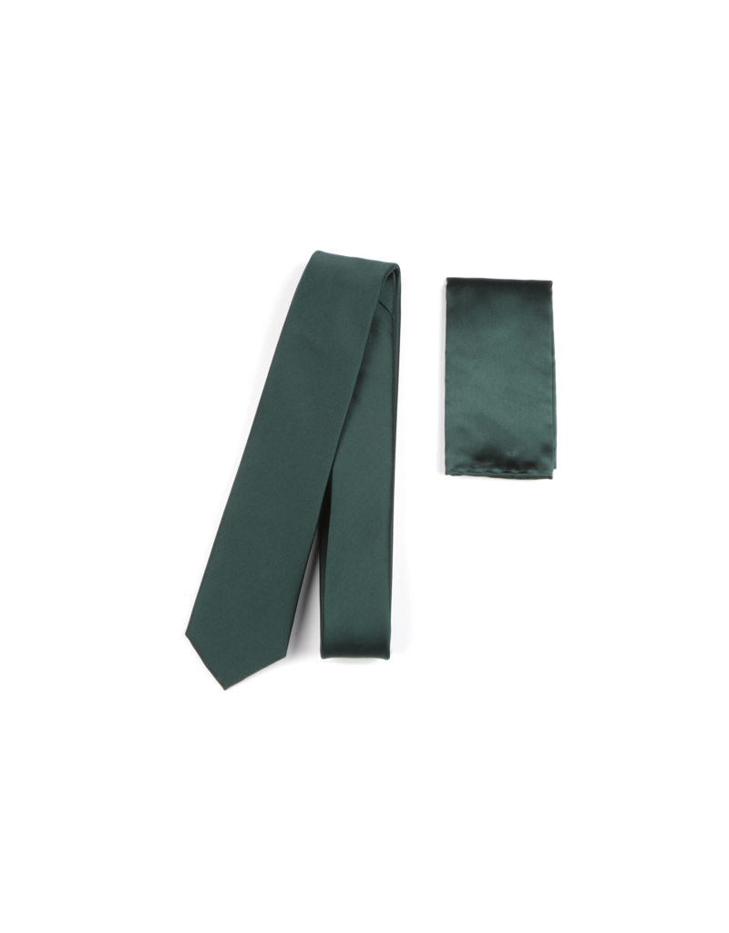 Classic Skinny Tie in Bottle Green