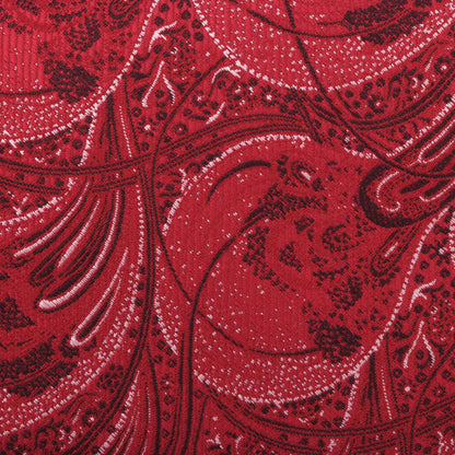 Tie & Pocket Square in Large Paisley