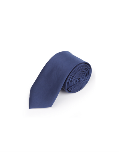 Classic Skinny Tie in Dark Navy