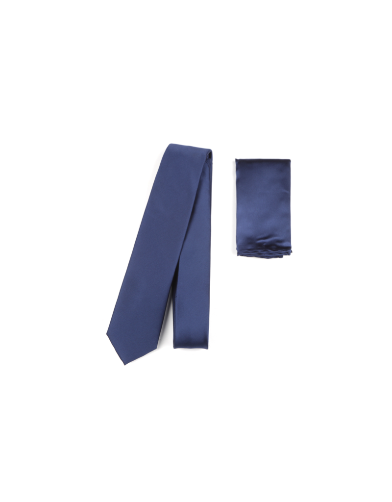 Classic Skinny Tie in Dark Navy