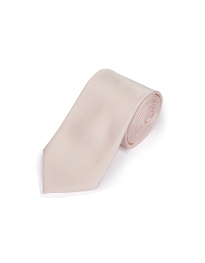 Classic Skinny Tie in Sage Rose Gold