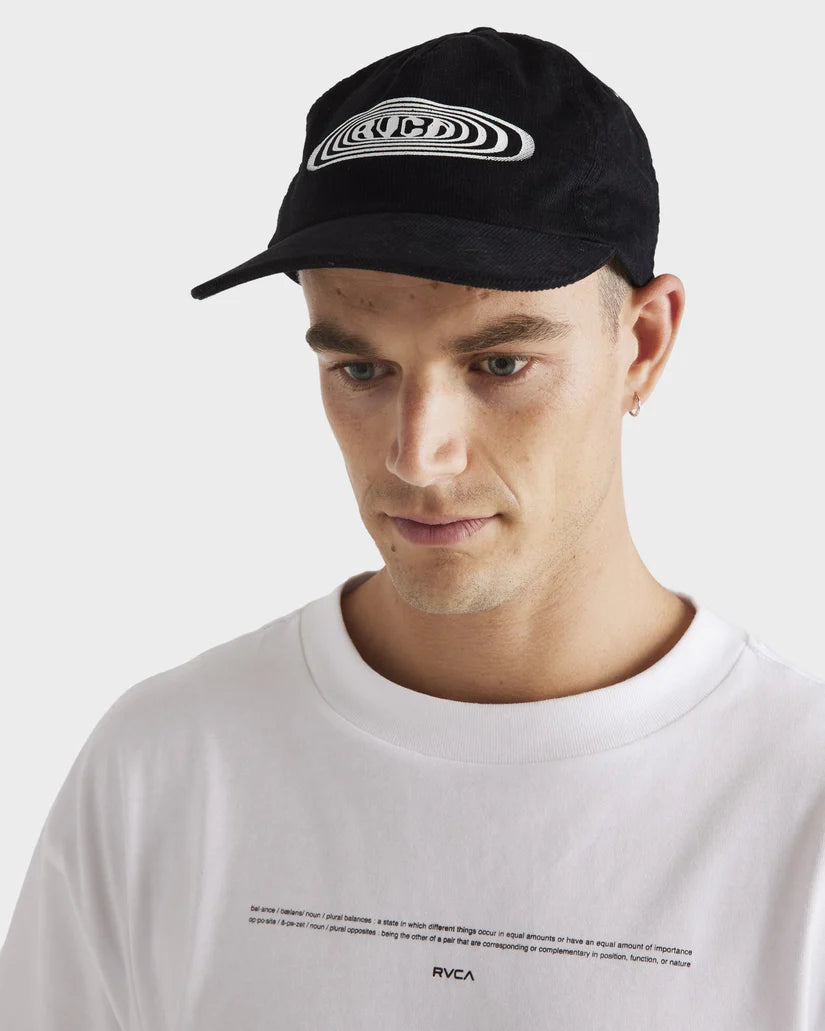 Pulse Claspback Hat in Black