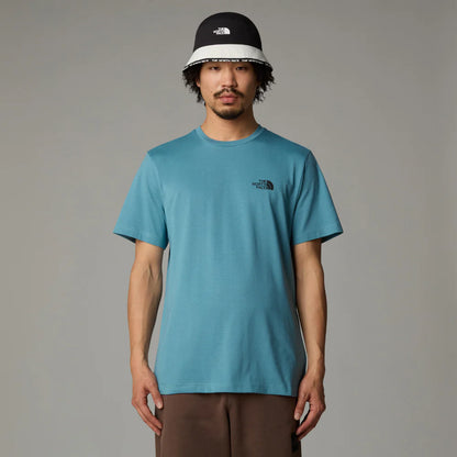 Simple Dome SS Tee in Algae Blue