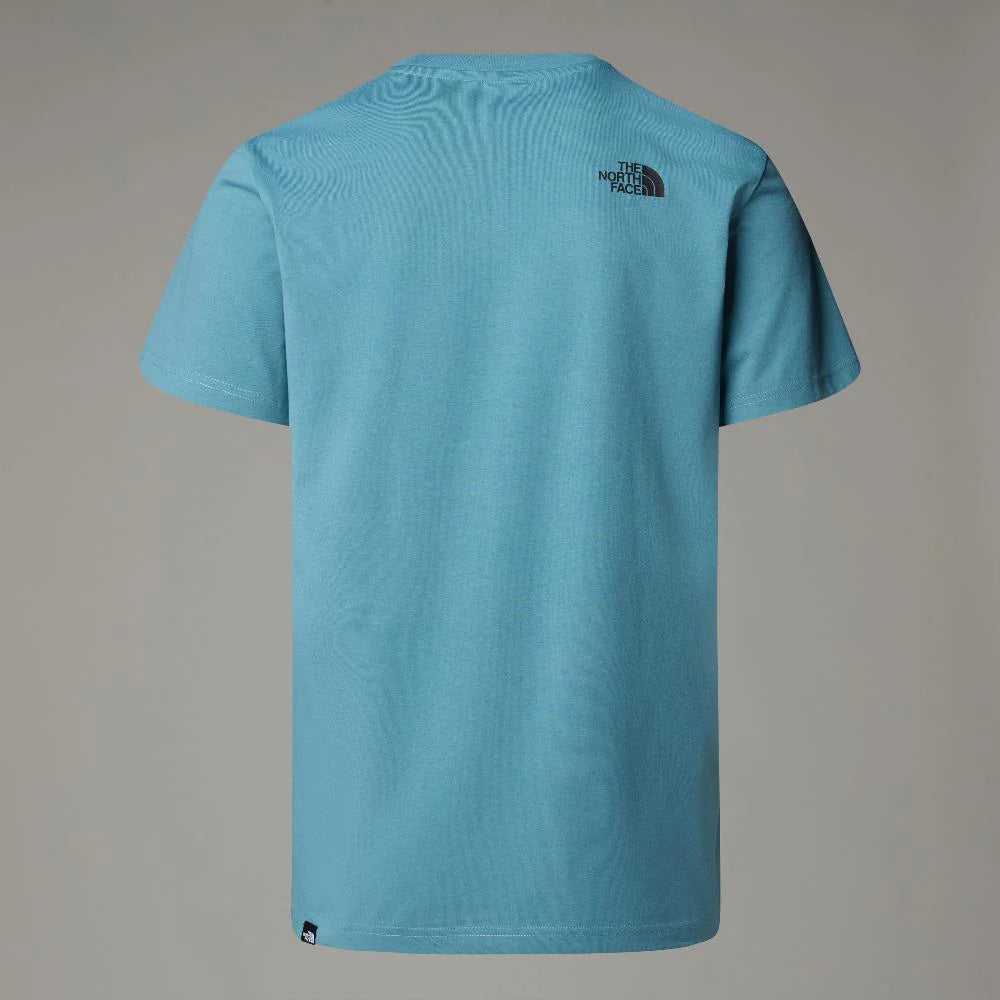 Simple Dome SS Tee in Algae Blue