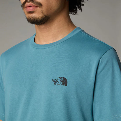 Simple Dome SS Tee in Algae Blue