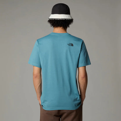 Simple Dome SS Tee in Algae Blue