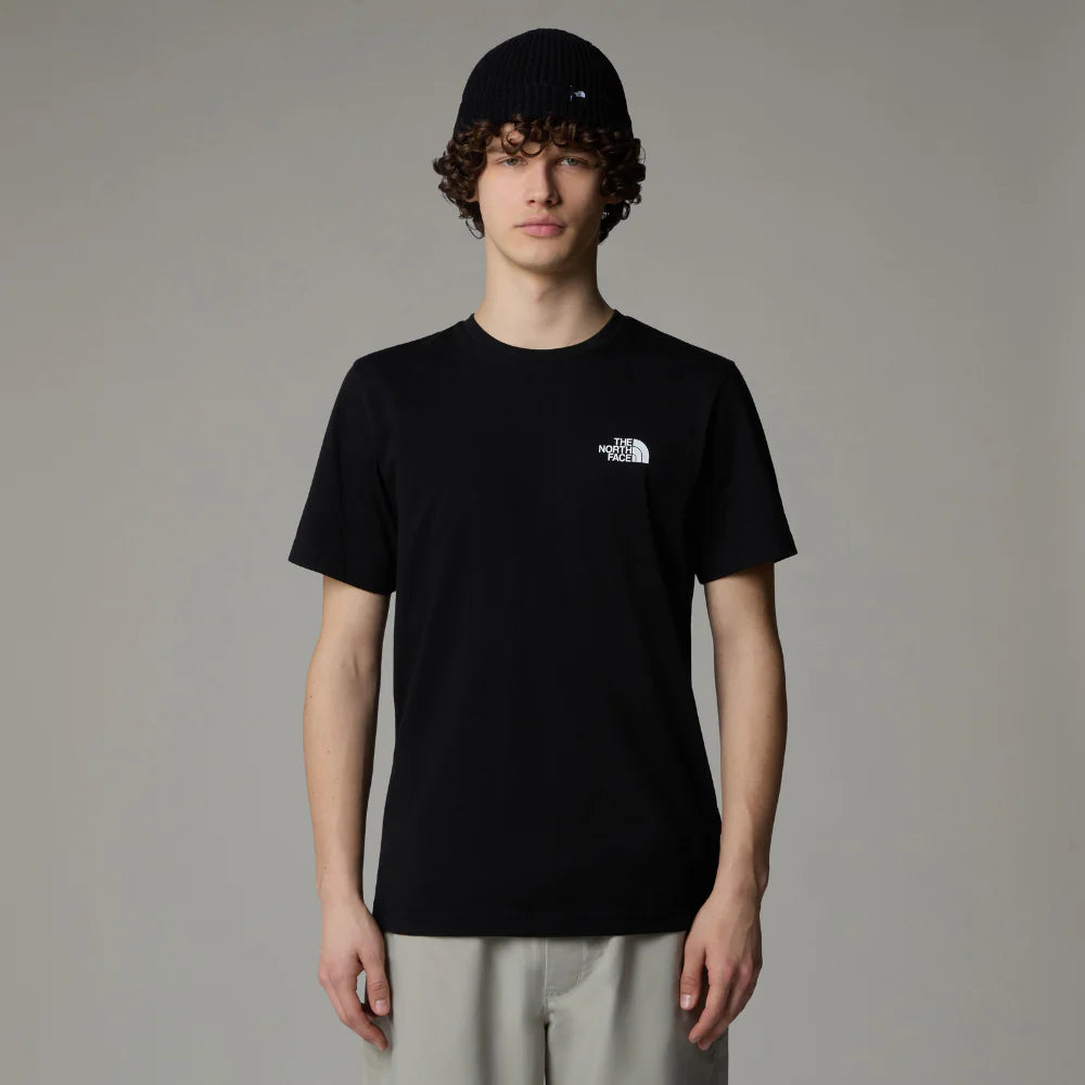 Simple Dome SS Tee in Black