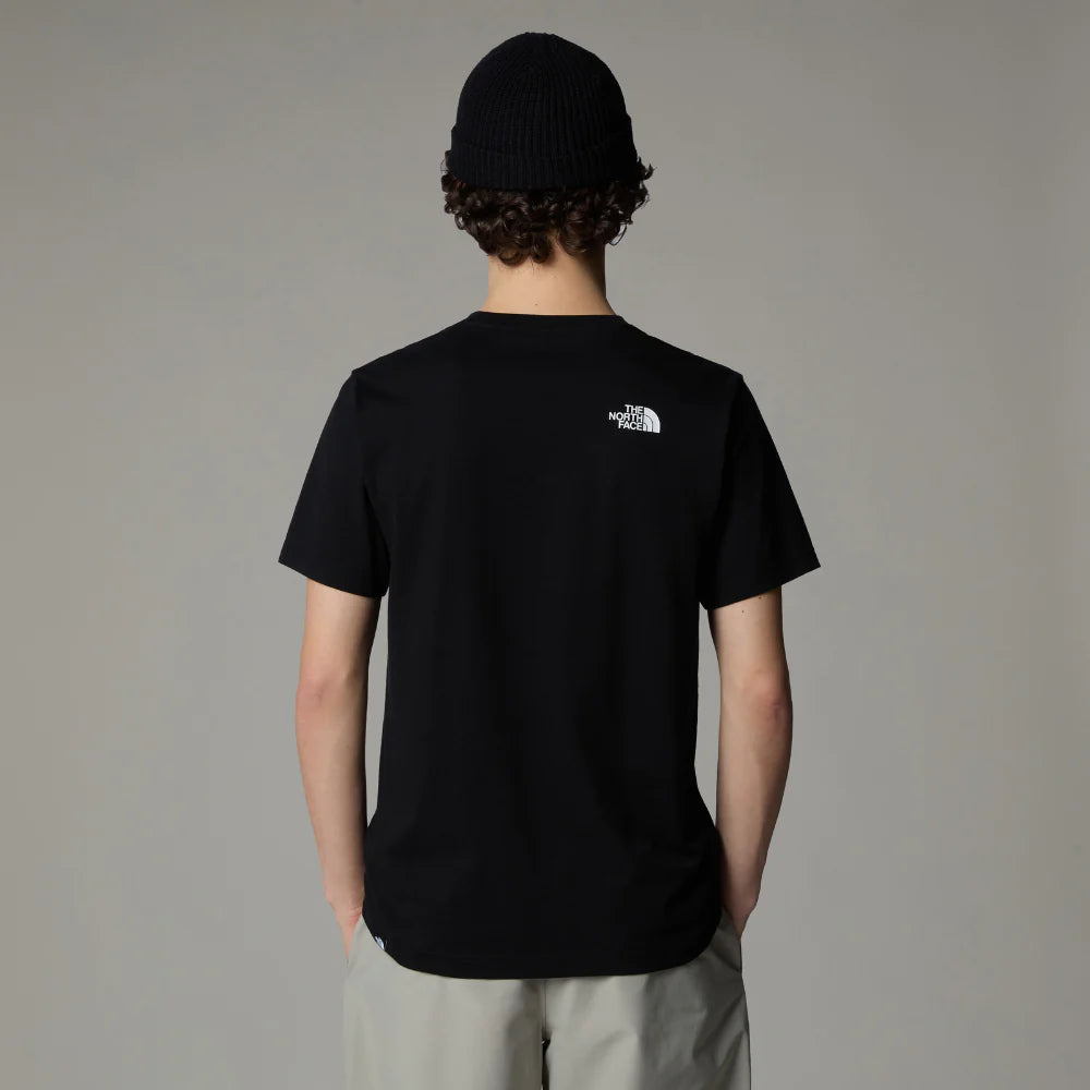 Simple Dome SS Tee in Black