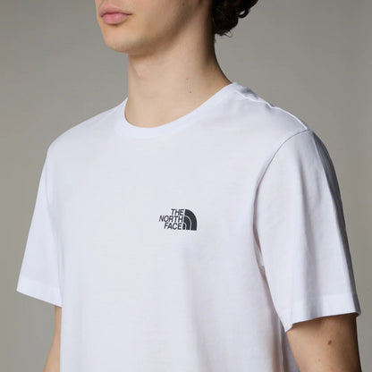 Simple Dome SS Tee in White