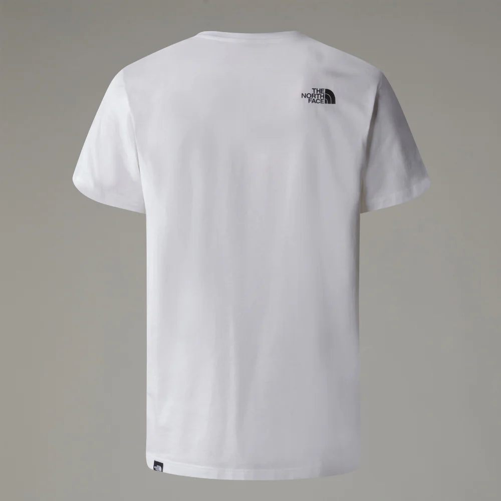 Simple Dome SS Tee in White