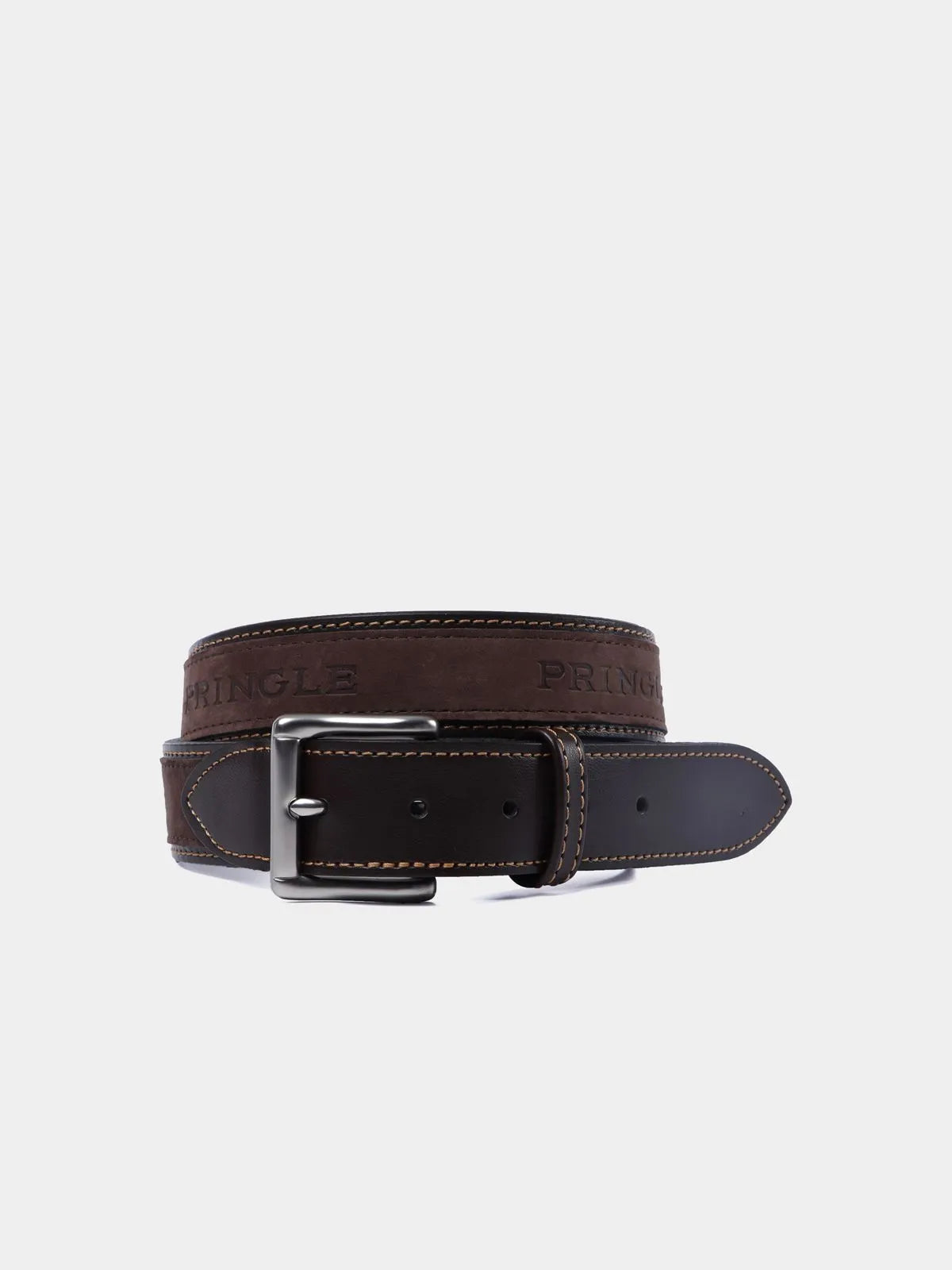 Selbourne Leather Belt in Brown