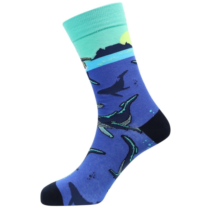 Bamboo Whale Watching Socks