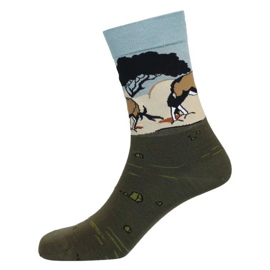 Butting Heads Bamboo Socks