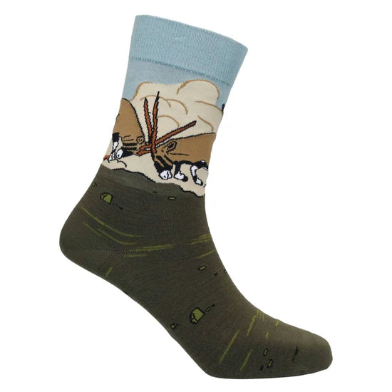 Butting Heads Bamboo Socks