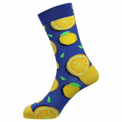 Cotton Summer Lemons Socks