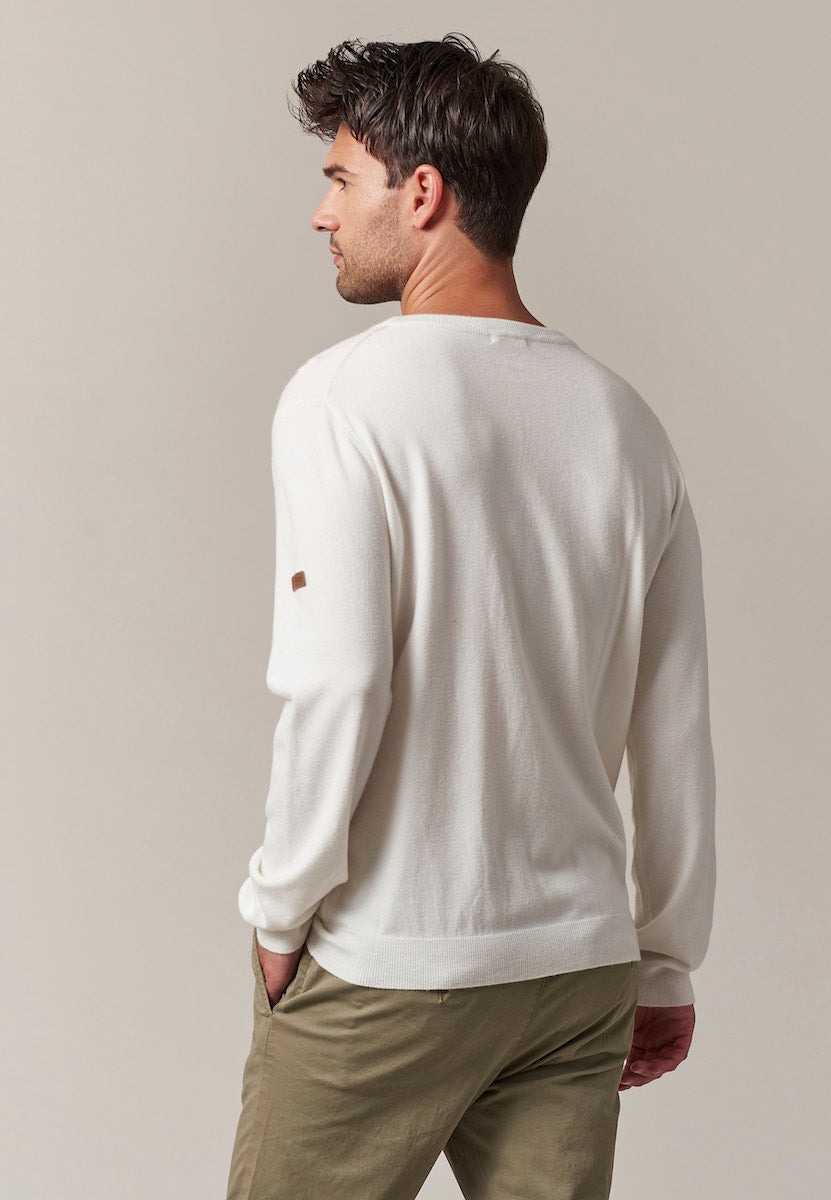 Shotson Cotton Pullover in Natural