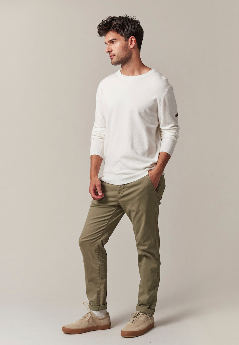 Shotson Cotton Pullover in Natural