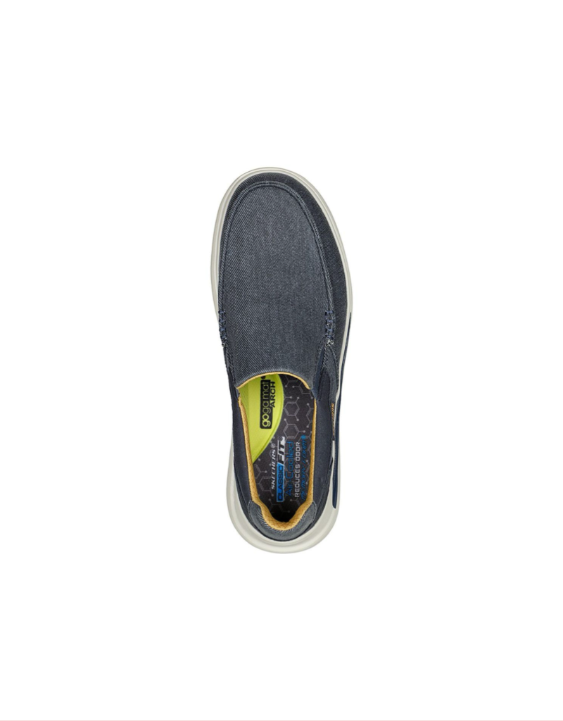 Skechers Proven Mens Slip On Shoe in Navy Shop AP Jones Online Now