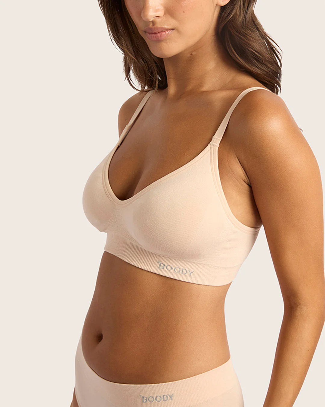Wireless T-Shirt Bra in Nude